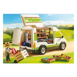 PLAYMOBIL 70134 Meyve ve sebze satışı için araba