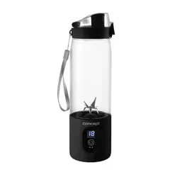 Blender personalny CONCEPT Smoothie FitMaker SM4001 Bezprzewodowy Czarny