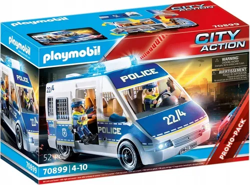 Polis Transporter Playmobil Playmobil ŞEHİR EYLEMİ ışık ve sesle 70899