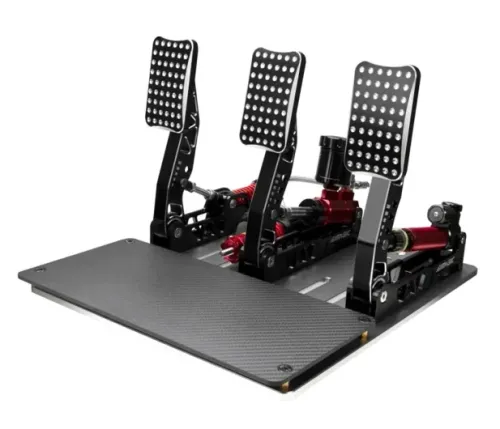 Pedały Simagic P2000-S200R Crimson Edition Hydrauliczne 200kg Load Cell