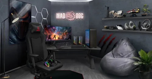 Słuchawki MAD DOG GH800 Nauszne, Dźwięk przestrzenny