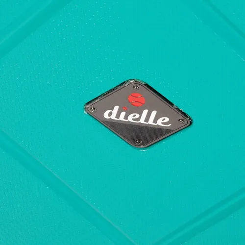 Средний жесткий чемодан Dielle Ppl8 / 60 Green