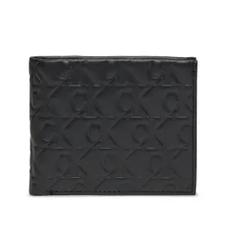 Большой мужской кошелек Calvin Klein Logo Print Bifold Id K50k511435 повторяющийся принт 0GK