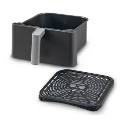 Frytkownica beztłuszczowa Cosori Dual Blaze 1700W 6,4l Aplikacja mobilna Szary