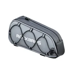 Torba rowerowa na ramę Rockbros 30120109 0,9 l silver
