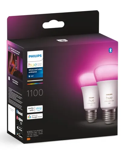 Żarówka LED Philips Hue White and Colour Ambiance E27 2 szt.