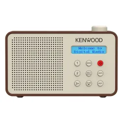 Radioodbiornik Kenwood CR-M25DAB-T Radio FM, DAB+ Bluetooth Brązowy
