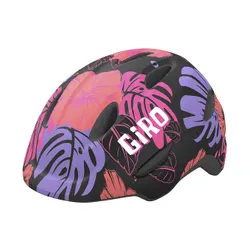 Kask rowerowy dziecięcy Giro Scamp Integrated Mips Jr matte black floral