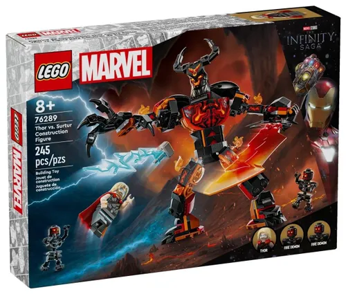 LEGO Marvel 76289 Thor kontra figurka konstrukcyjna Surtura