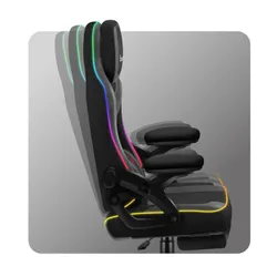 Fotel HUZARO Force 4.6 RGB Czarny