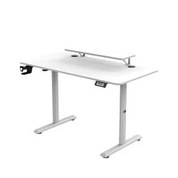 Biurko Ultradesk HIGHLANDER 120cm Regulacja wysokości Biały