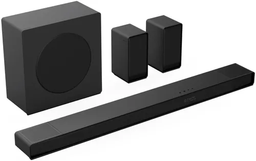 Soundbar HISENSE AX5140Q Czarny 5.1.4-kanałowy, Bezprzewodowy Subwoofer, HDMI eARC, BT, Głośniki Surround, Dolby Atmos