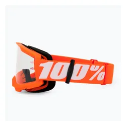 Очки для велоспорта 100% Strata 2 оранжевые/прозрачные