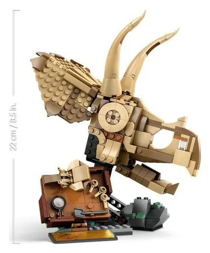 LEGO Jurassic World 76969 Szkielety dinozaurów: czaszka triceratopsa