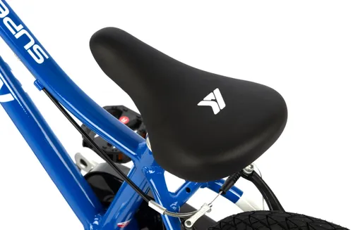 Rower dziecięcy KARBON Superlight 18 cali dla chłopca Niebieski