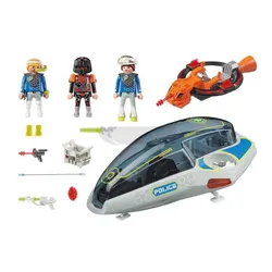 PLAYMOBIL Galaxy Police 70019 Szybowiec policyjny