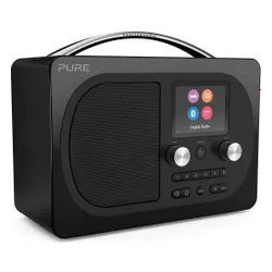 Radioodbiornik PURE Evoke H4 Prestige Radio FM DAB+ Bluetooth Czarny