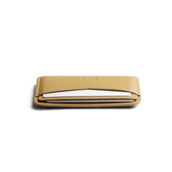Skórzany kartownik portfel na karty Bellroy Card Slip - mustard