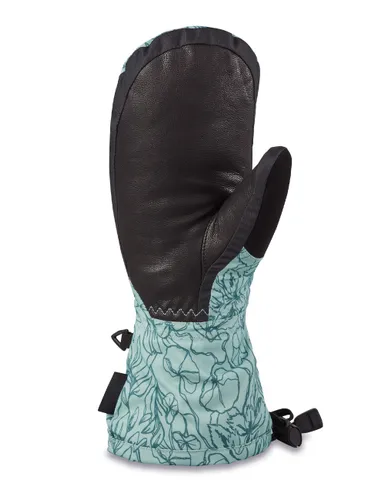 Rękawice snowboardowe DAKINE LEATHER CAMINO MITT POPPY ICEBERG/GREY - Rozmiar - M