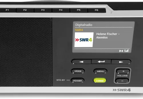 Radioodbiornik TechniSat DigitRadio 215 SWR4 Edition Radio FM DAB+ Czarny