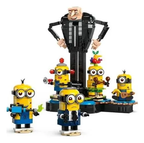 LEGO Minions 75582 ГРУ и миньоны из кирпича