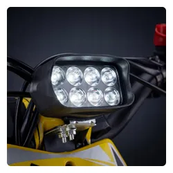 Motocykl spalinowy 49CC cross dla dzieci e-start motor motorek LED 35km/h