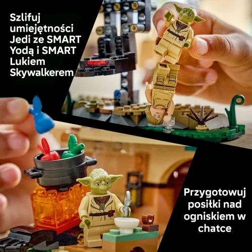 LEGO 75422 Star Wars SMART Play Chatka Yody i szkolenie Jedi