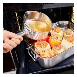 ROESLE Expertiso 1,4 l - rondel z dzióbkiem ze stali nierdzewnej