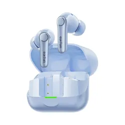 Słuchawki bezprzewodowe Earfun Air Pro 4+ ANC Dokanałowe Bluetooth 6.0 Funkcje AI Niebieski