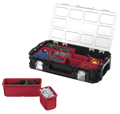 Zestaw skrzynek KETER 23383 Connect Rolling System