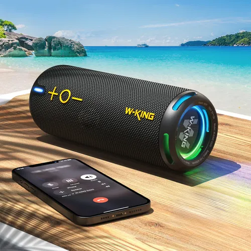 Głośnik mobilny W-KING D320 Czarny