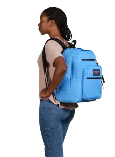 JanSport Big Student-blue neon Laptop Sırt Çantası