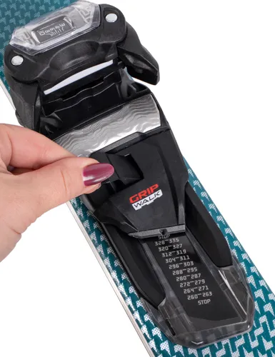 Narty damskie NORDICA BELLE 75 + wiązania MARKER FDT10 z GRIP WALK 2025 - Długość (cm) - 150