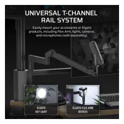 Biurko Corsair Platform:4 Elevate (z regulacją) 120cm Regulacja wysokości Drewno bejcowane na kolor ciemnoorzechowy