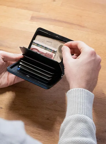 Portfel RFID na karty Ogon Design Smart Case V2 Large - platinum