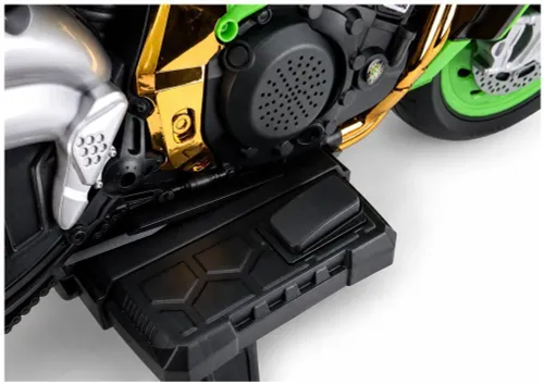 Motor Na Akumulator Dla Dziecka Xw-07 Podświetlane Koła LED Eva Skóra Radio