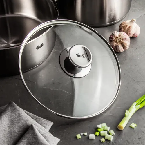 FISSLER 22 cm - pokrywka szklana