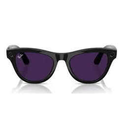Okulary RAY BAN Meta Skyler Czarny Połysk