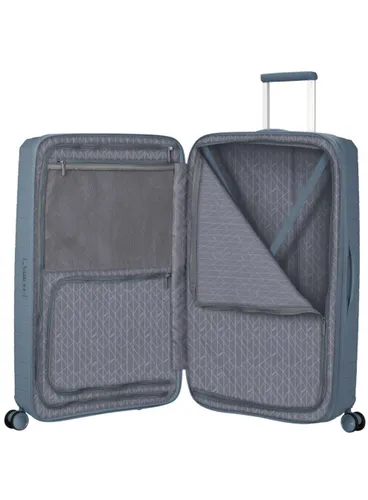 Walizka duża American Tourister FastForward - steel blue