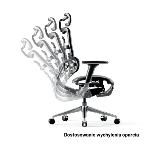 Fotel DIABLO CHAIRS V-Master Czarno-szary
