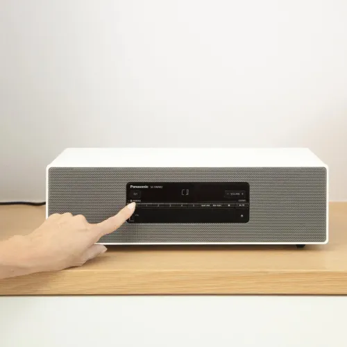 Wieża Panasonic SC-DM502E-W 40W Bluetooth Radio FM, DAB+ Biały