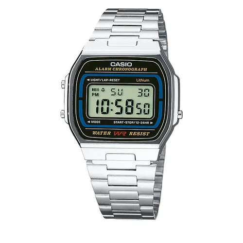 Часы Casio Vintage A164WA-1VES серебристые