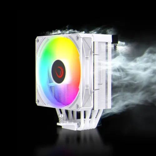 Chłodzenie Rampage Octagon C70 ARGB Infinity PWM Biały