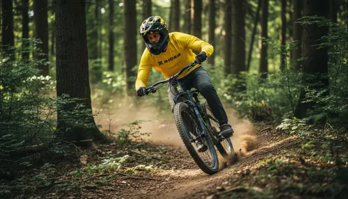 Kask XRIDER XRFH003M Czarno-żółty Full Face z odkręcaną szczęką (rozmiar M)