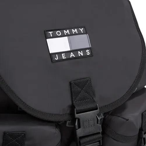 Tommy Jeans TJM Heritage Flap Rucsac AM0AM11656 Negru BDS