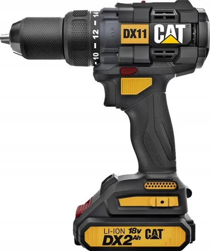 CAT DX11 18V 2x2 Ah Akülü Tornavida matkabı