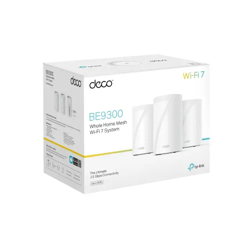 Router TP-LINK Deco BE65 BE9300 3szt. Biały