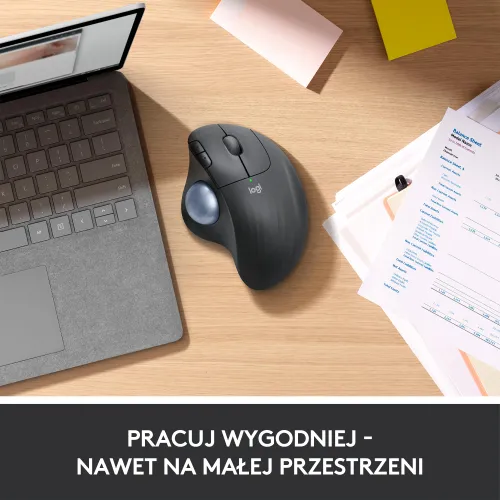 Myszka Logitech ERGO M575 Grafitowy