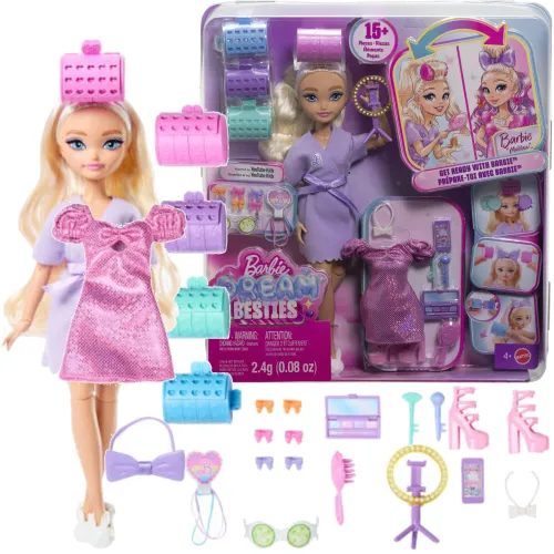 Lalka Barbie Dream Besties Get Ready With Barbie Malibu JGG38