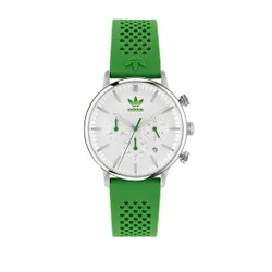 Adidas Originals Code One Chrono Watch Aosy23020 Silver